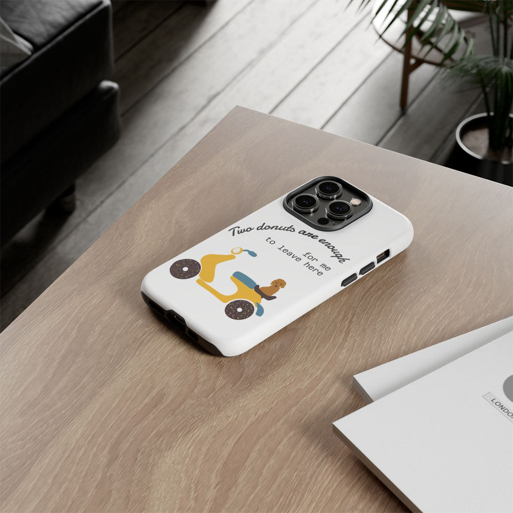 Phone Case - Donuts and Dog Tough Case
