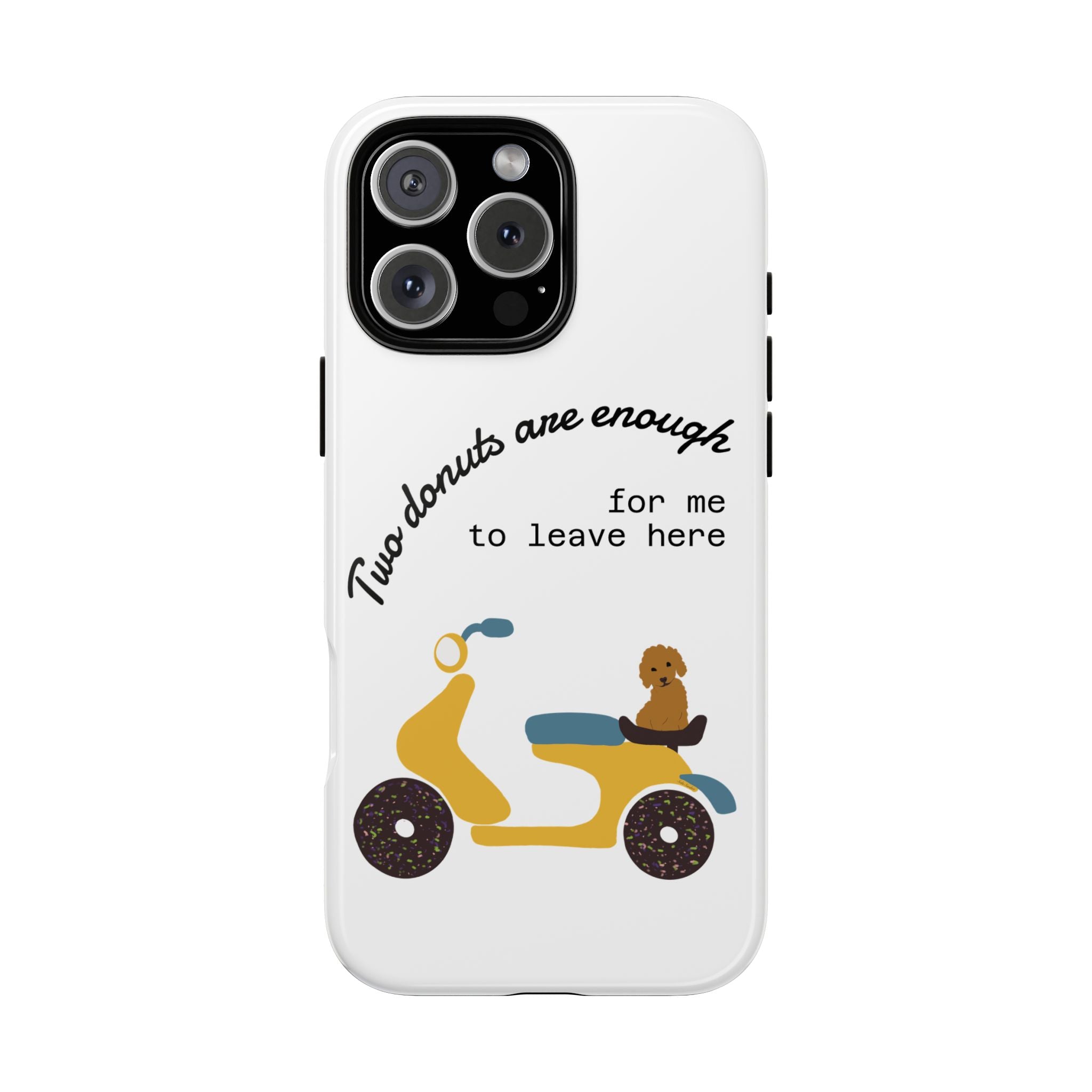 Phone Case - Donuts and Dog Tough Case