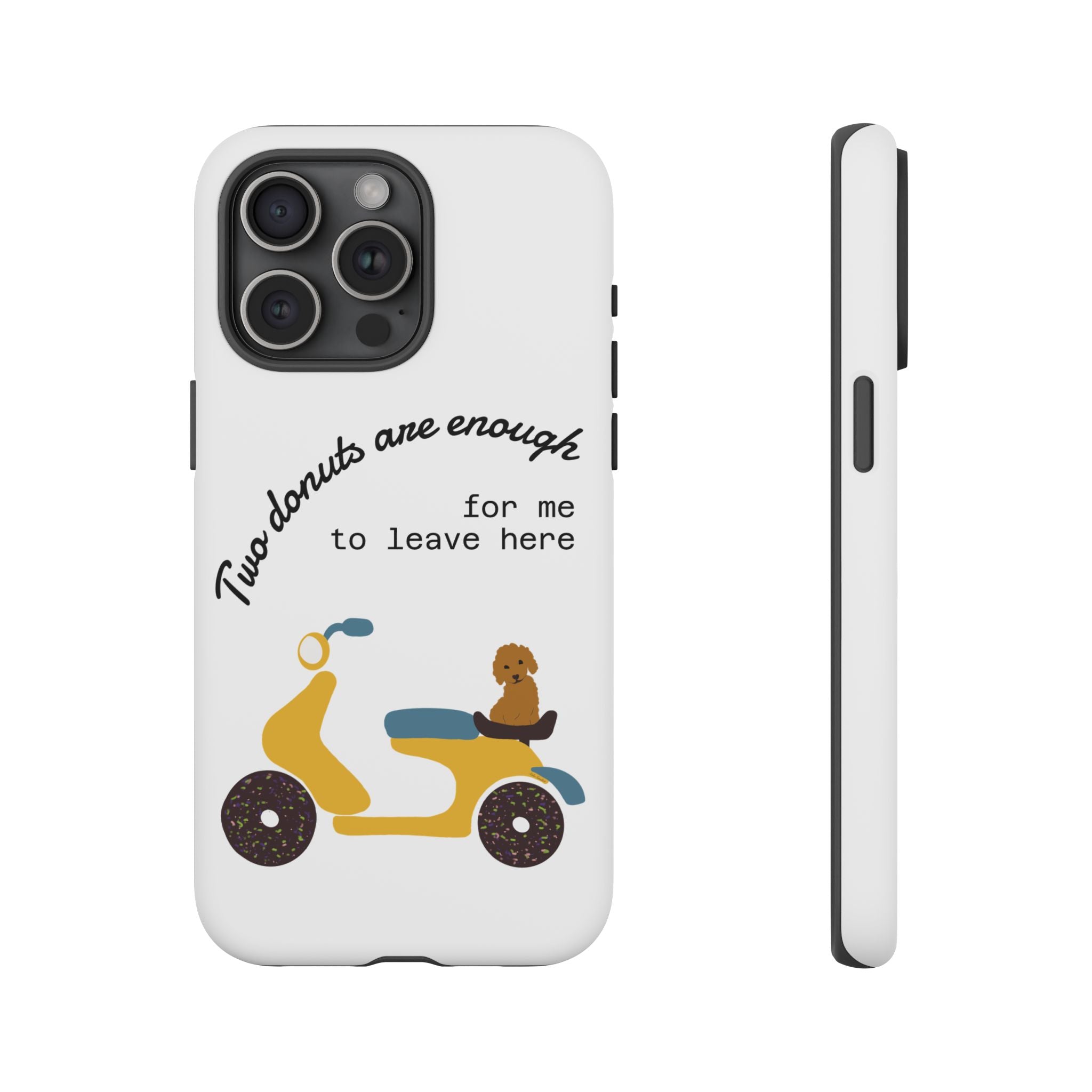 Phone Case - Donuts and Dog Tough Case