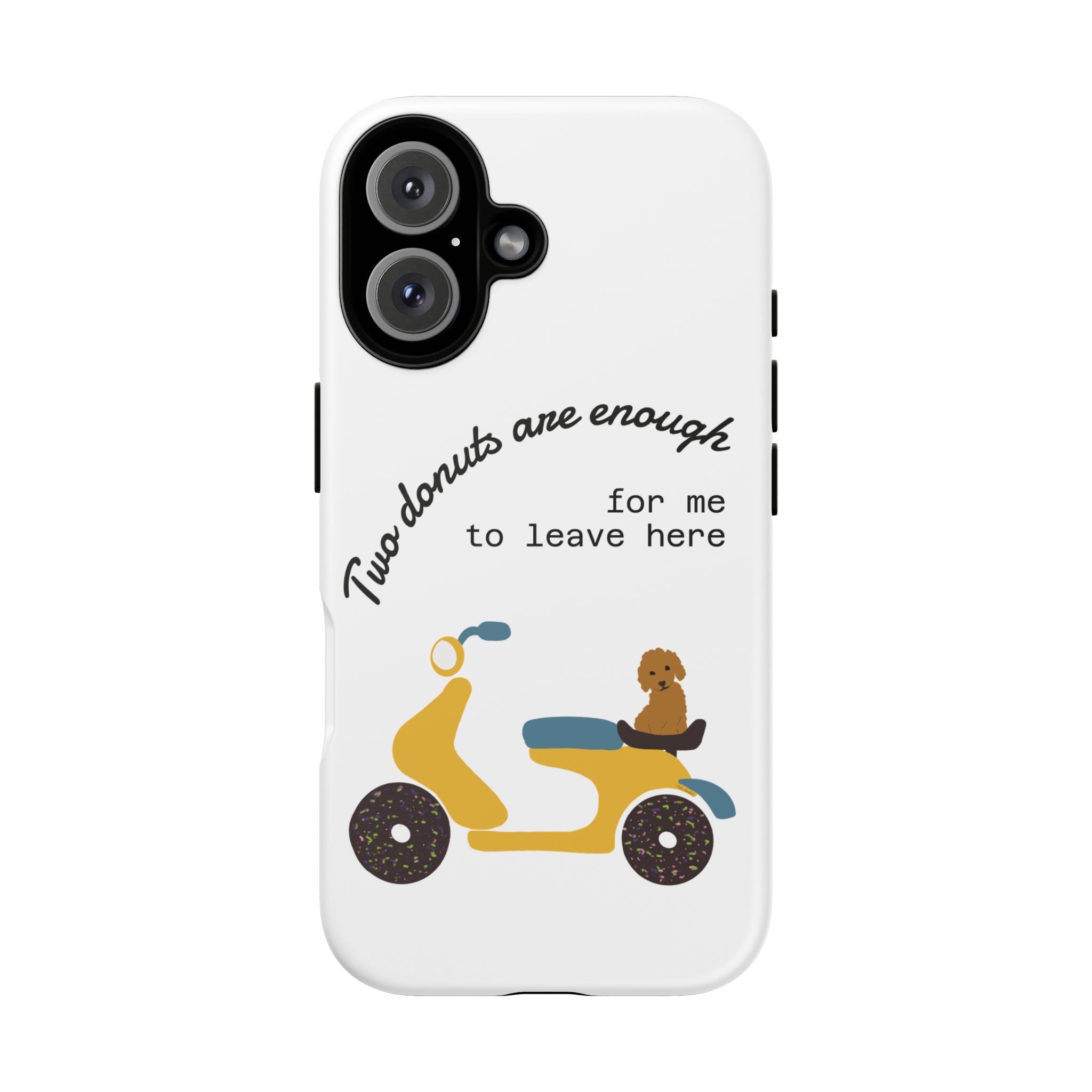 Phone Case - Donuts and Dog Tough Case