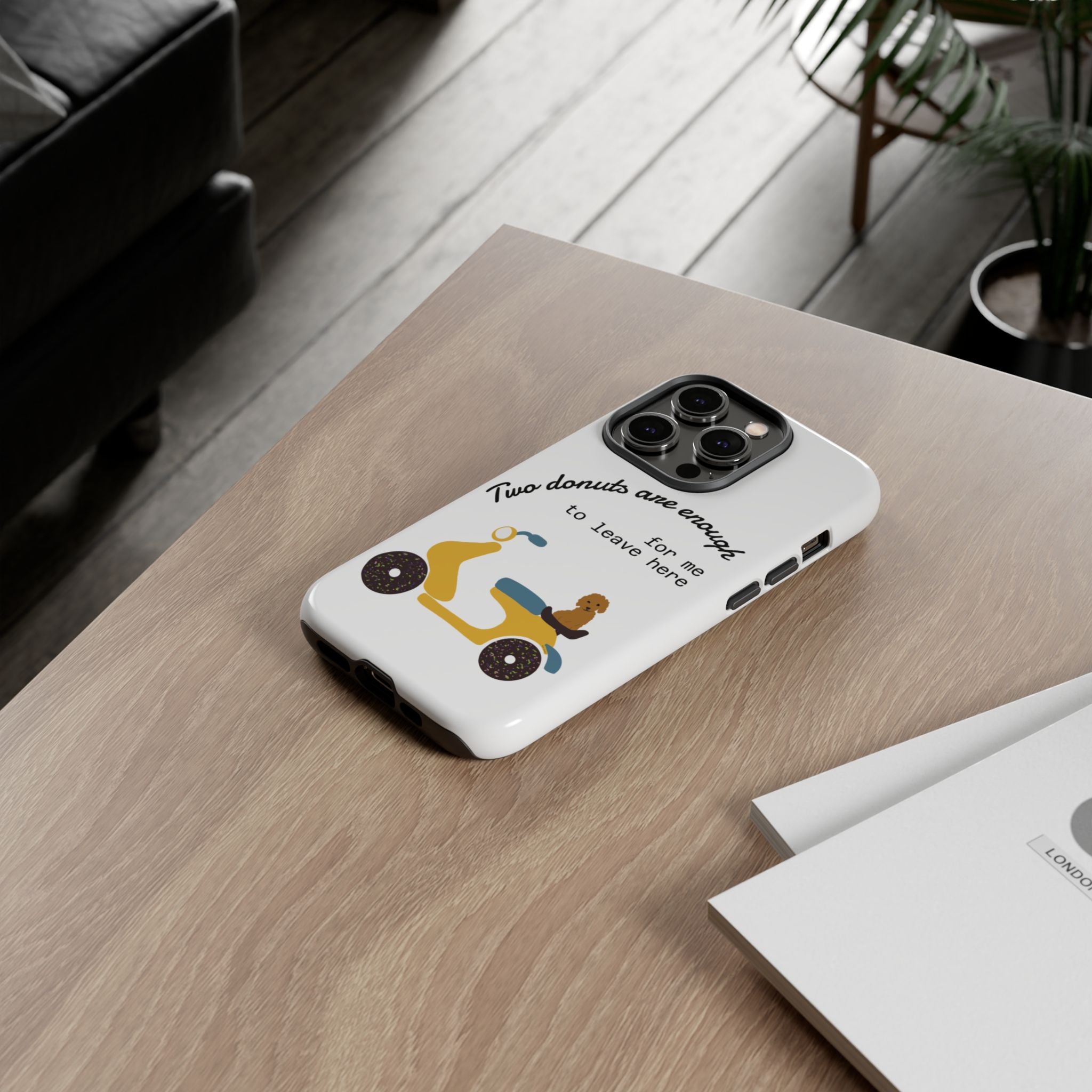Phone Case - Donuts and Dog Tough Case