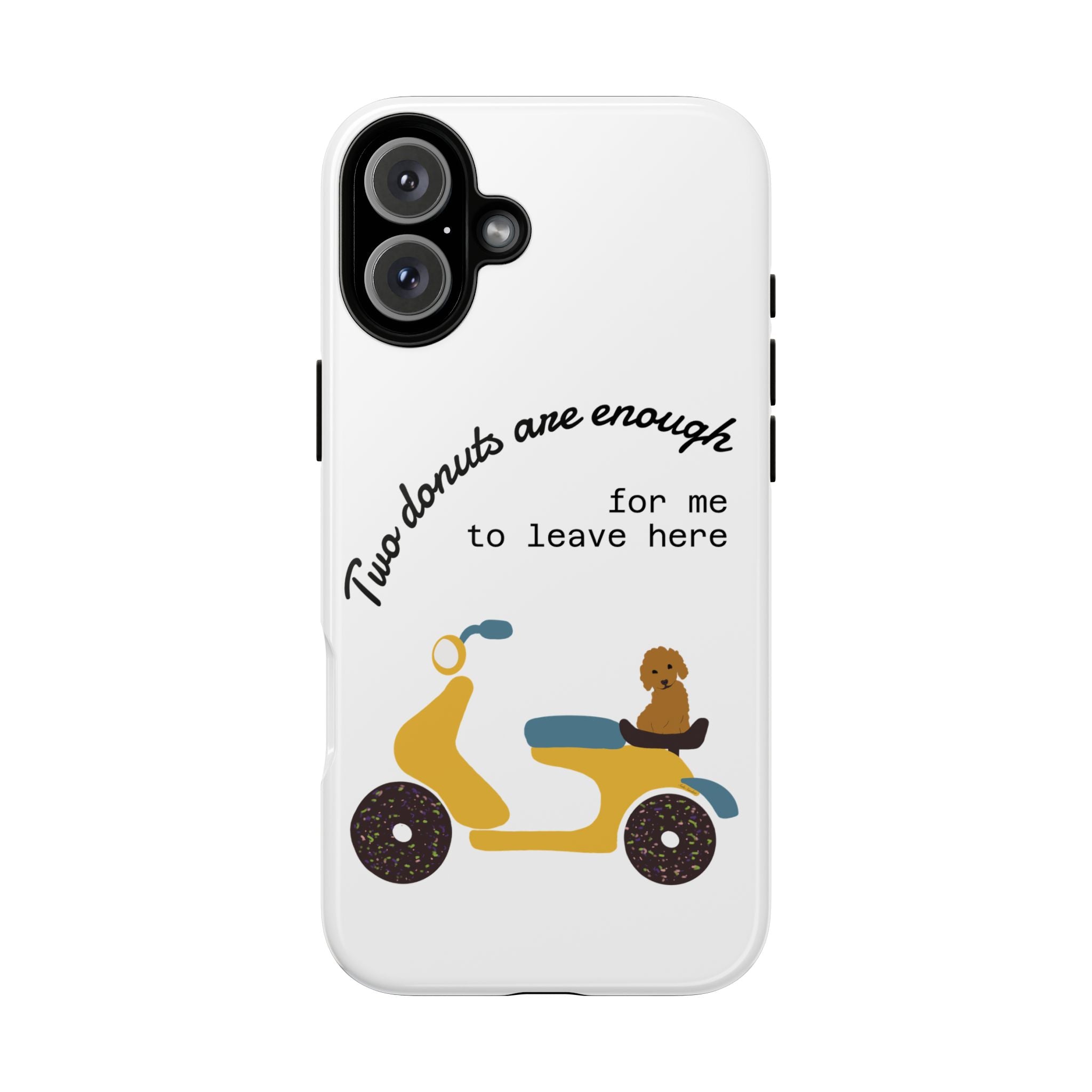 Phone Case - Donuts and Dog Tough Case
