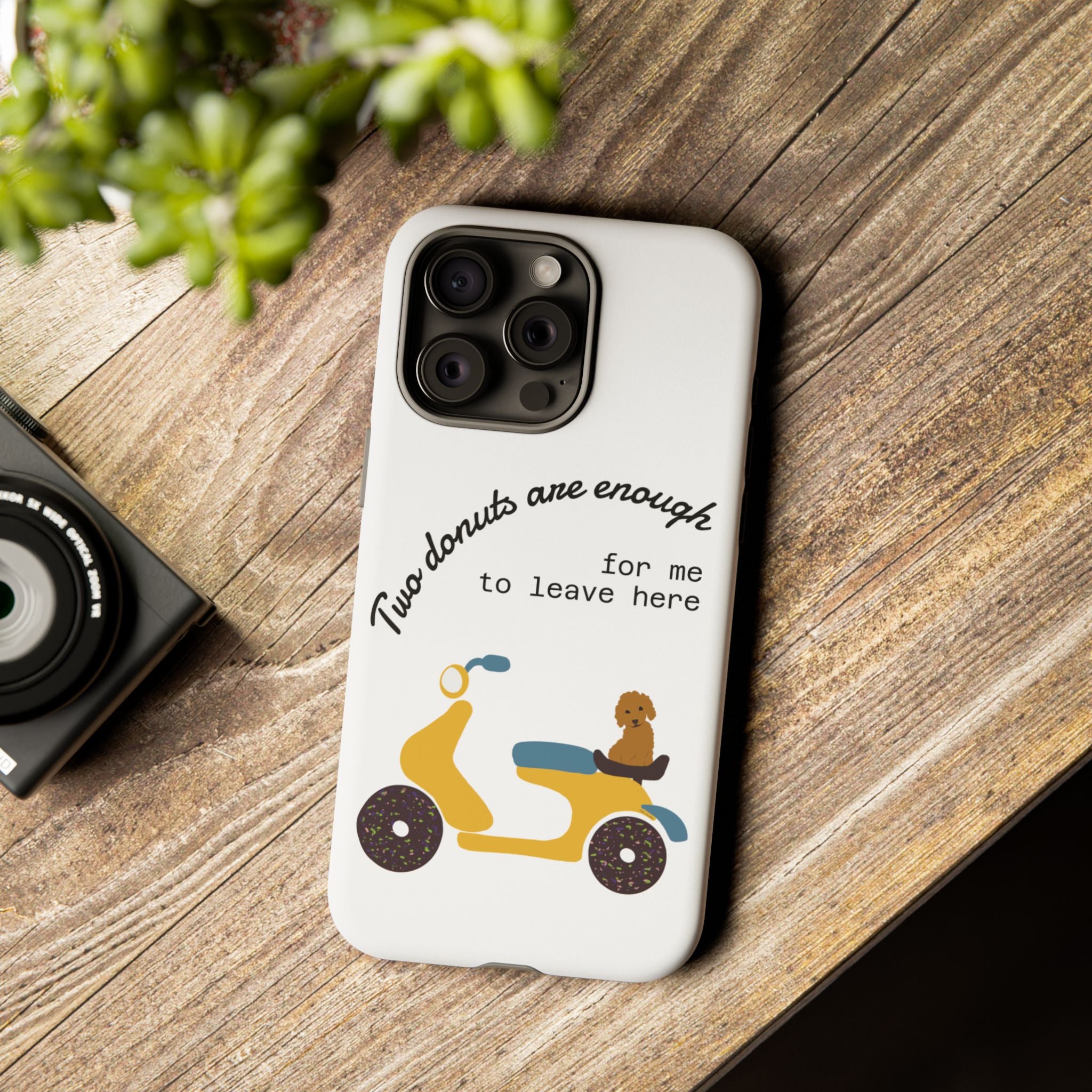 Phone Case - Donuts and Dog Tough Case