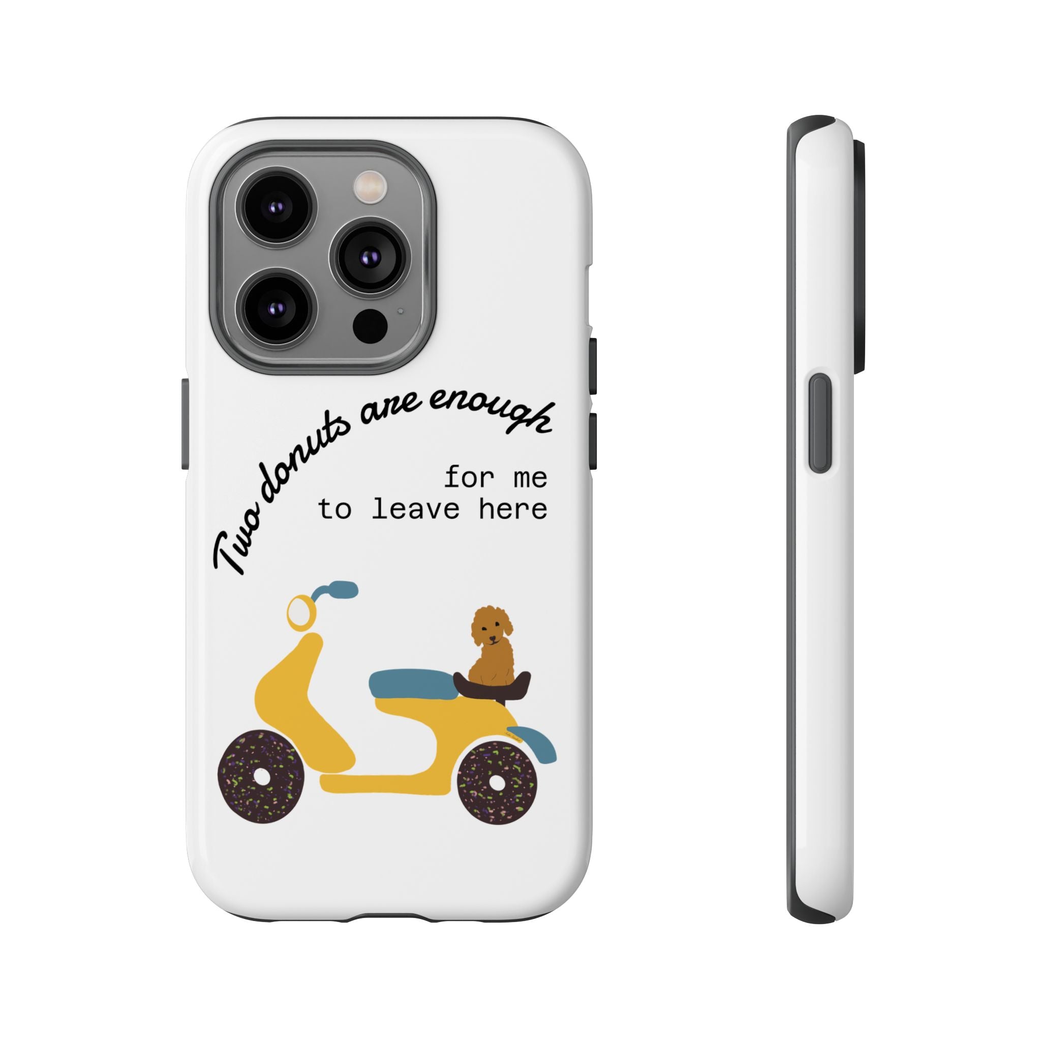 Phone Case - Donuts and Dog Tough Case
