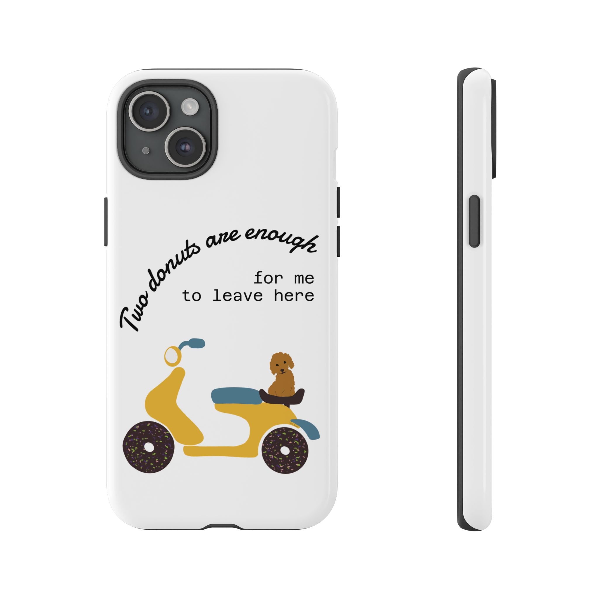 Phone Case - Donuts and Dog Tough Case