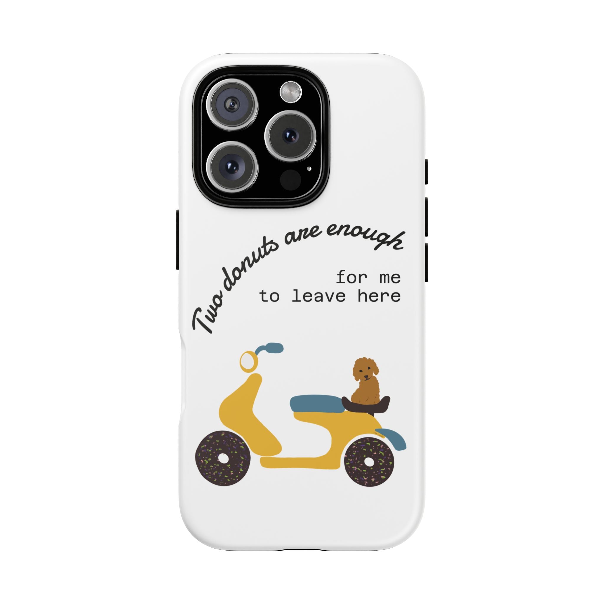 Phone Case - Donuts and Dog Tough Case