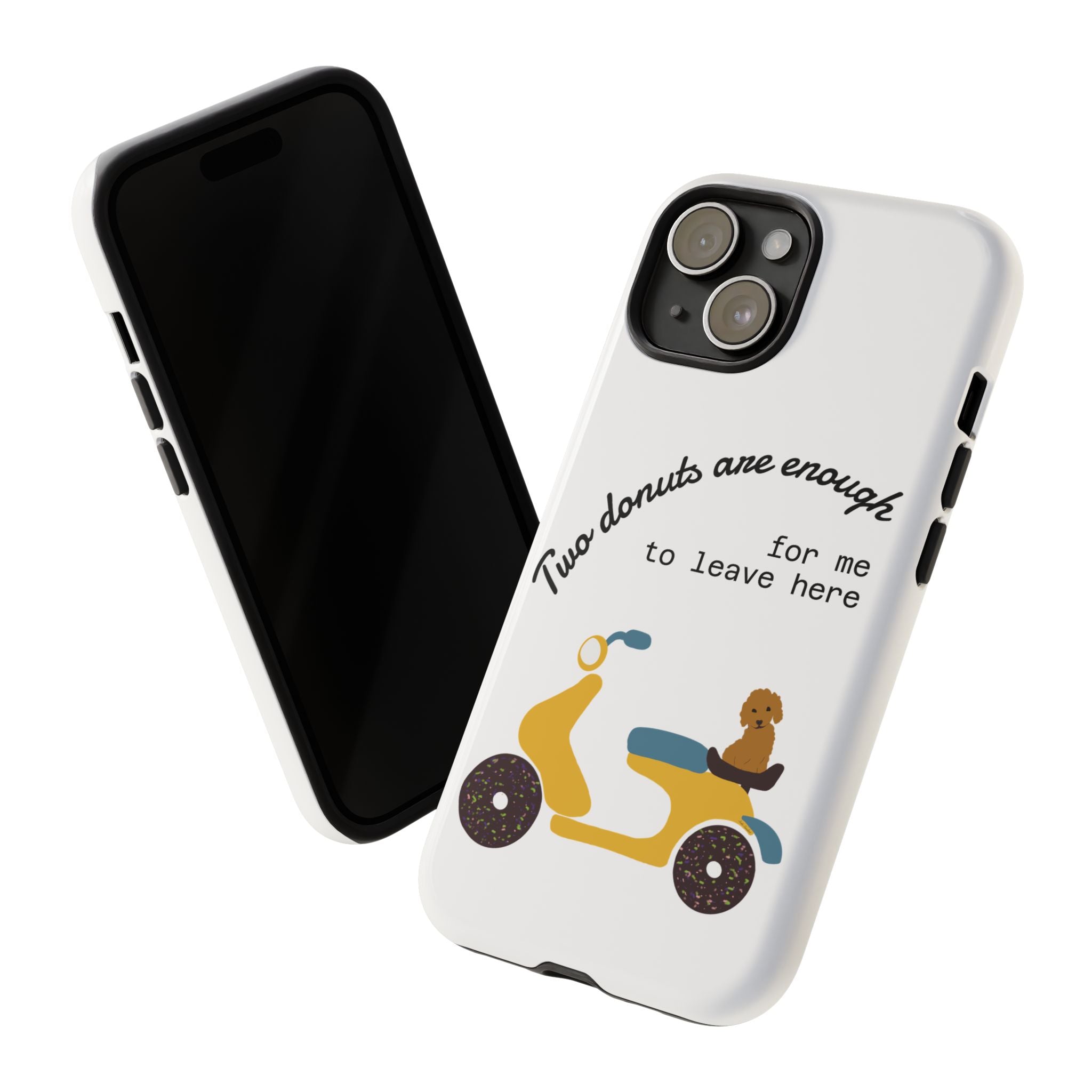 Phone Case - Donuts and Dog Tough Case