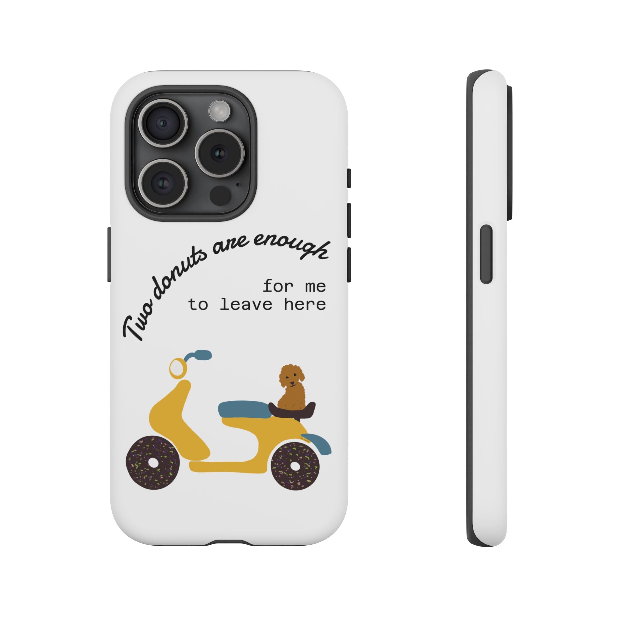 Phone Case - Donuts and Dog Tough Case