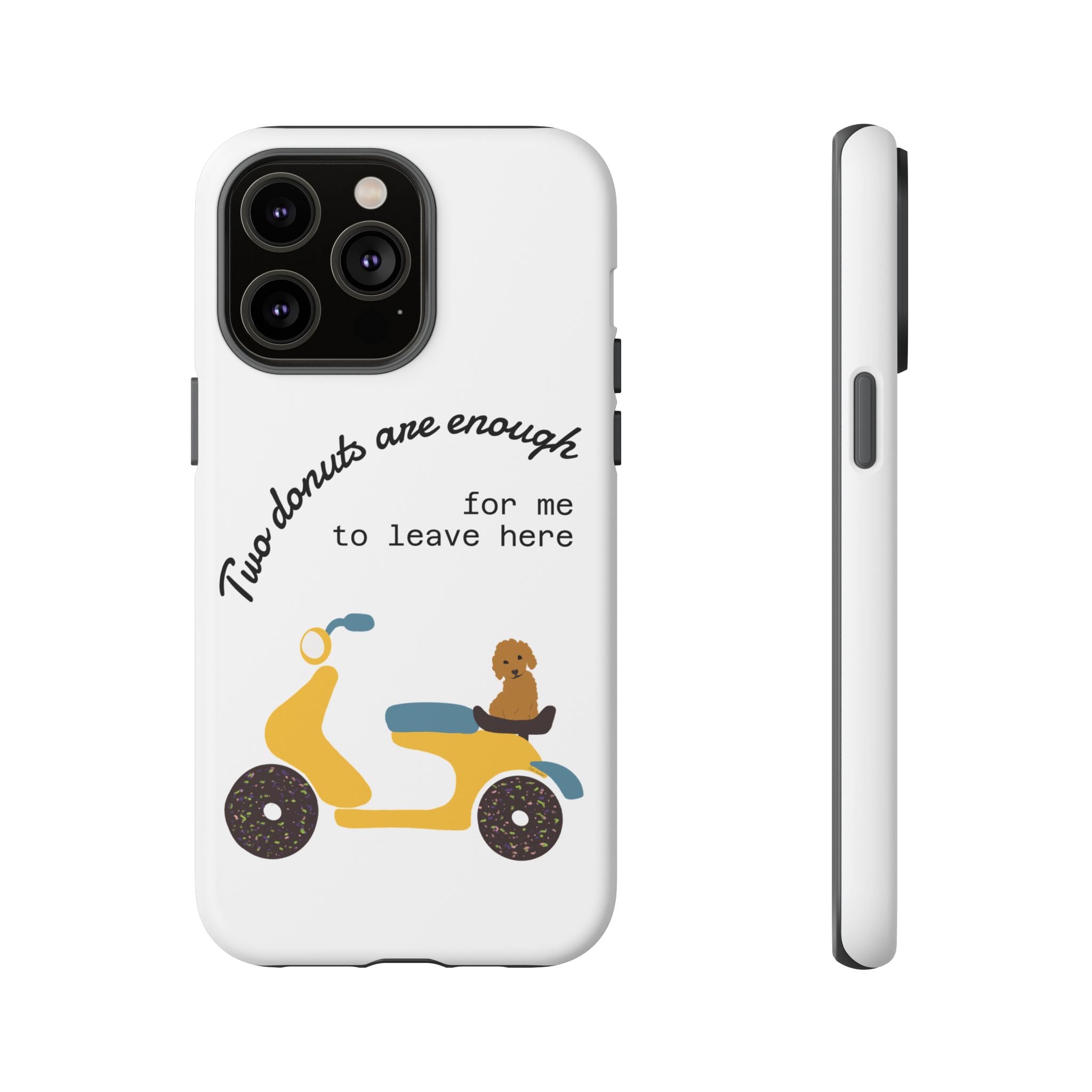 Phone Case - Donuts and Dog Tough Case