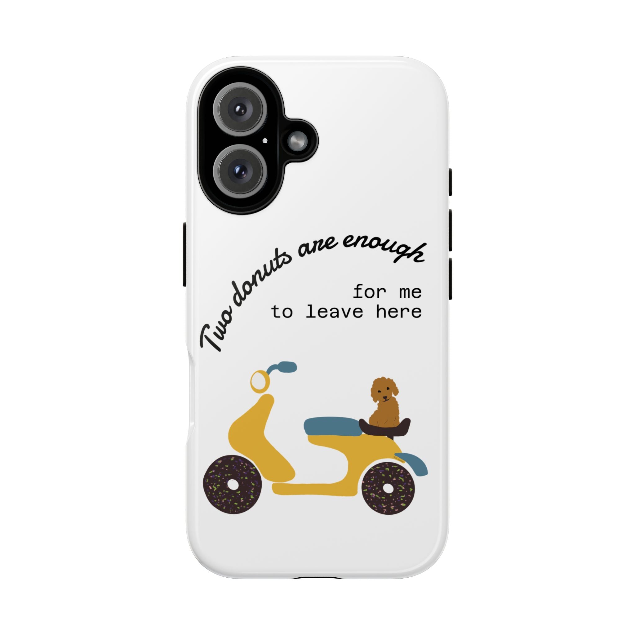 Phone Case - Donuts and Dog Tough Case
