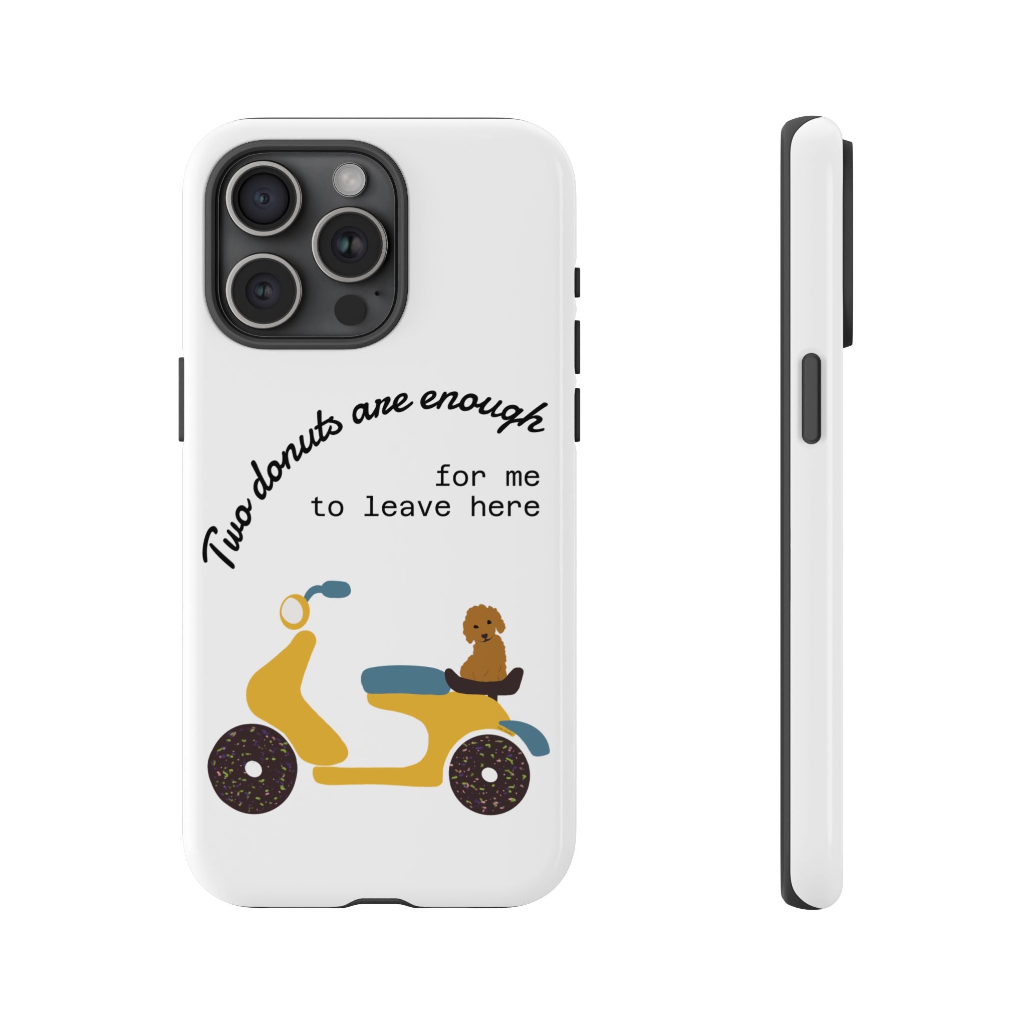 Phone Case - Donuts and Dog Tough Case