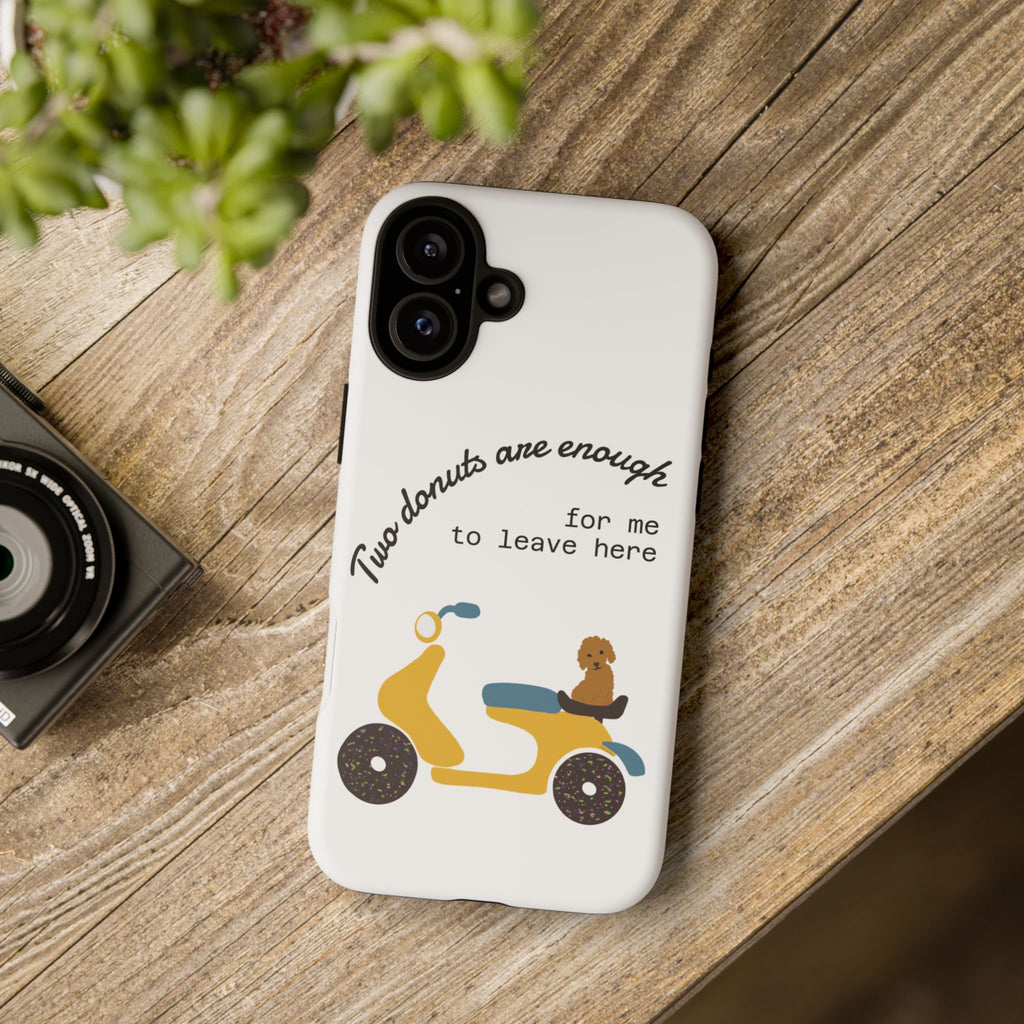 Phone Case - Donuts and Dog Tough Case