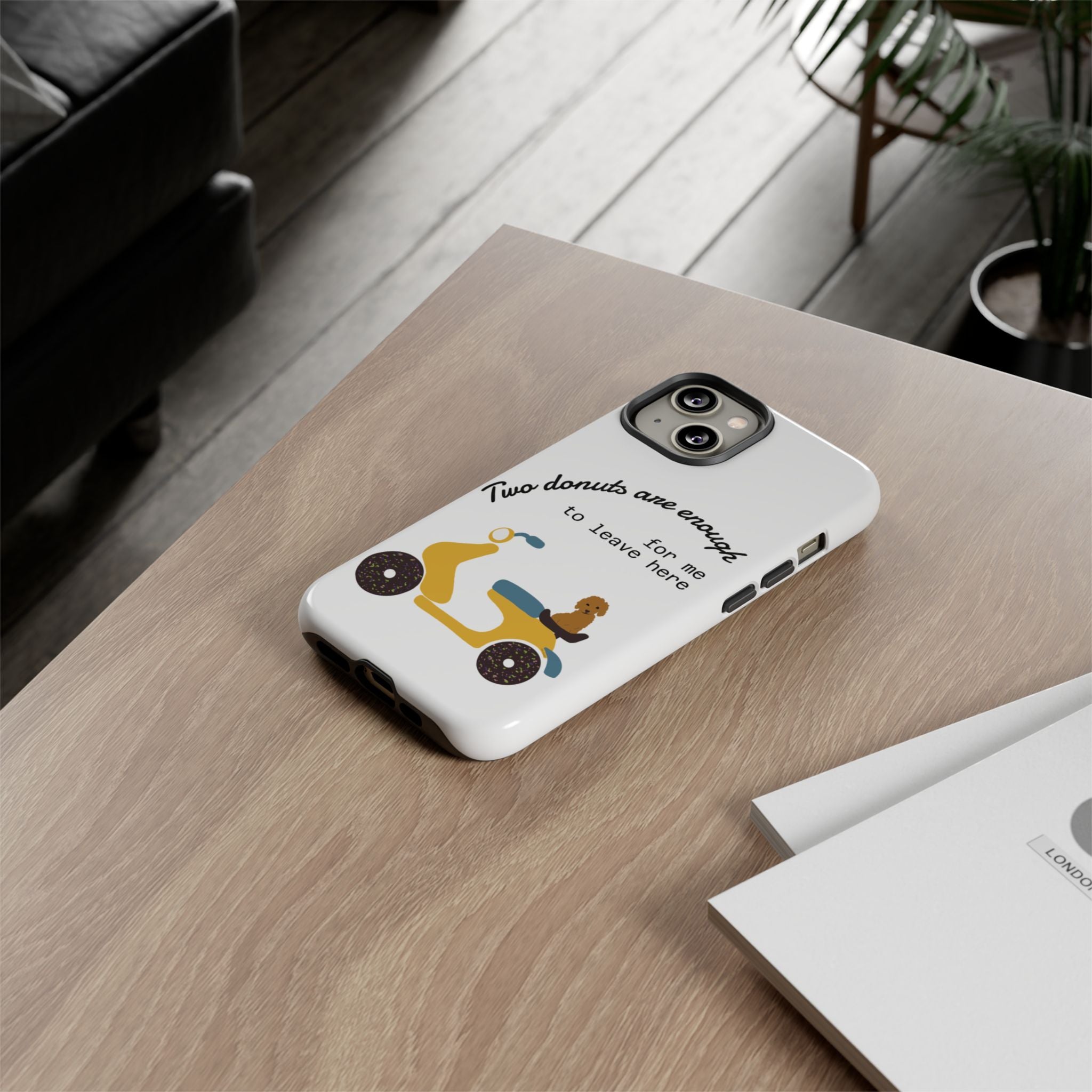 Phone Case - Donuts and Dog Tough Case