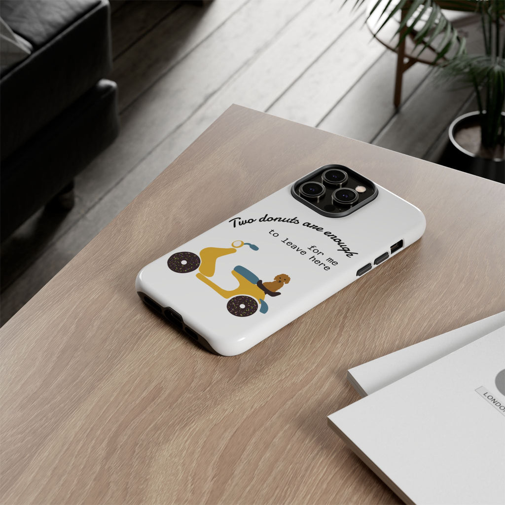 Phone Case - Donuts and Dog Tough Case
