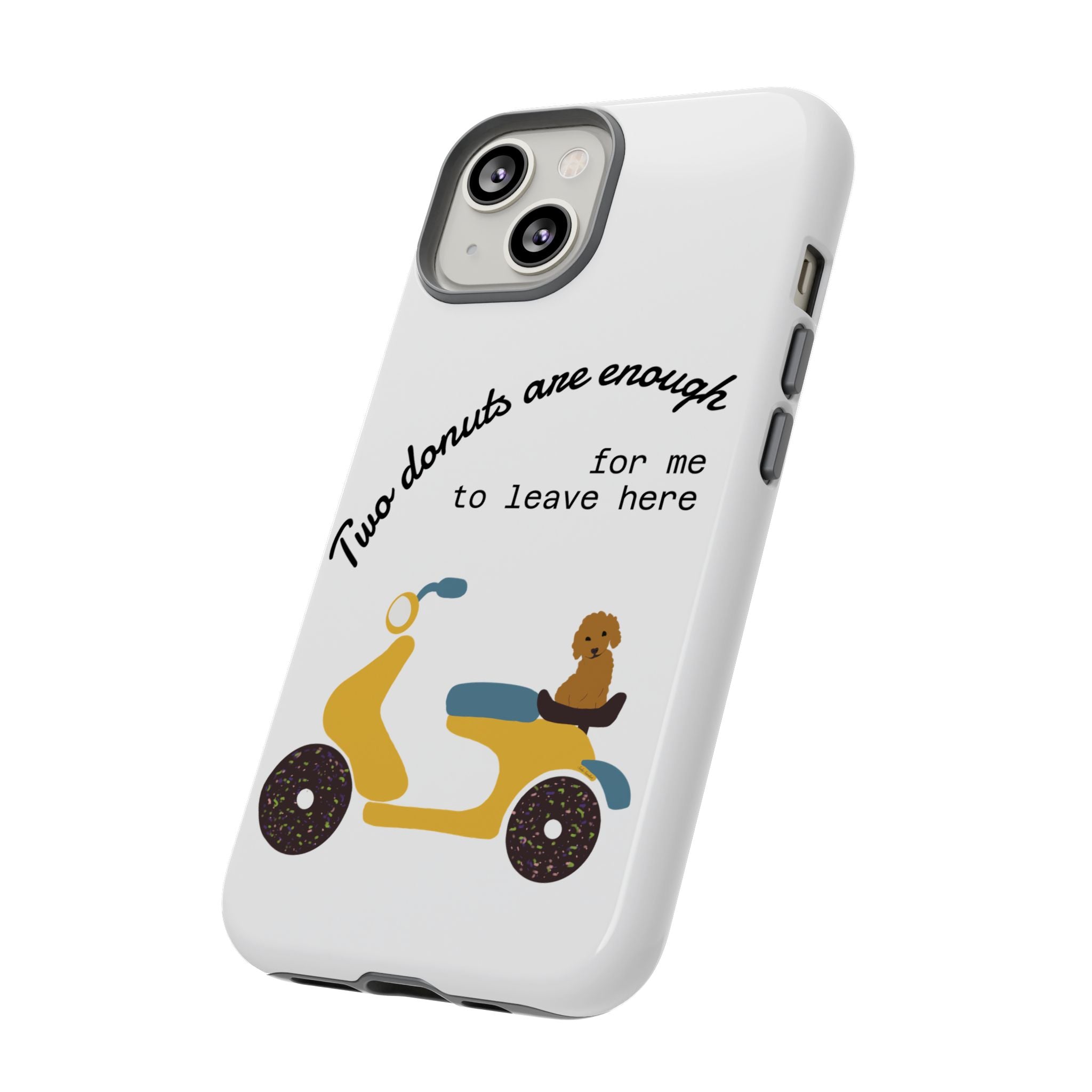 Phone Case - Donuts and Dog Tough Case