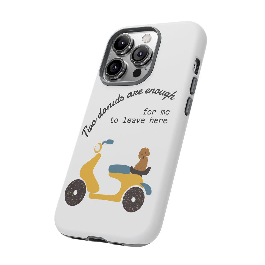 Phone Case - Donuts and Dog Tough Case