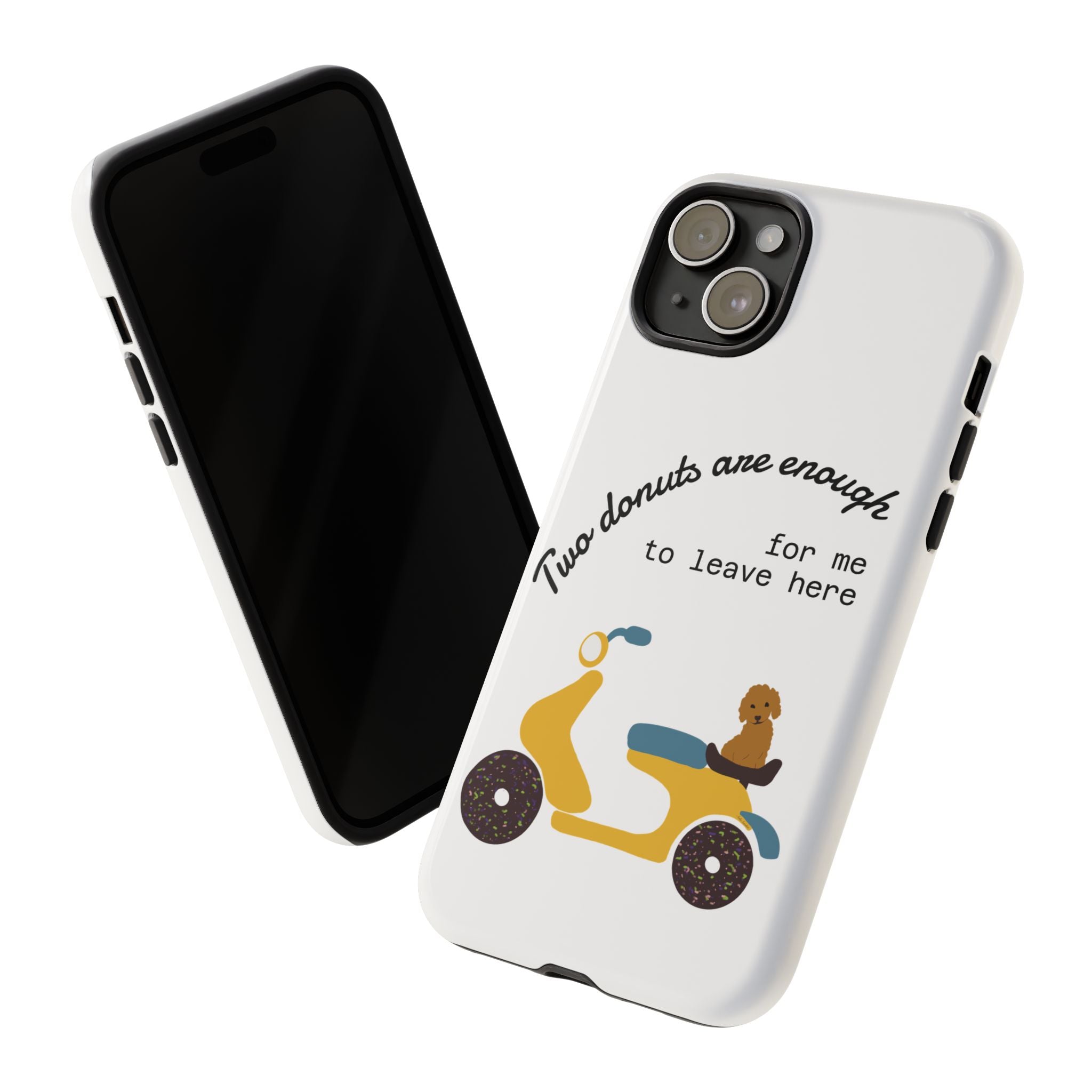 Phone Case - Donuts and Dog Tough Case