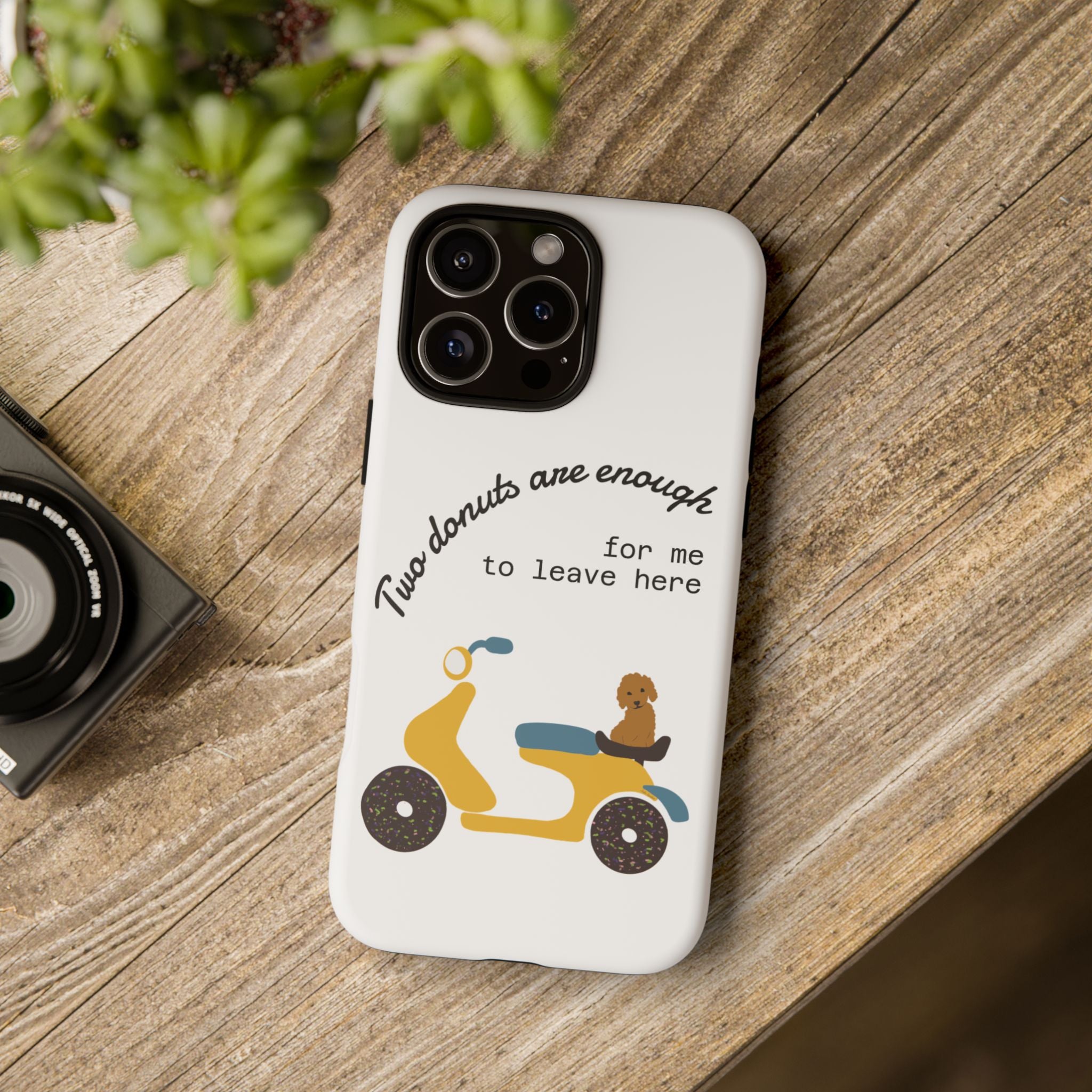 Phone Case - Donuts and Dog Tough Case