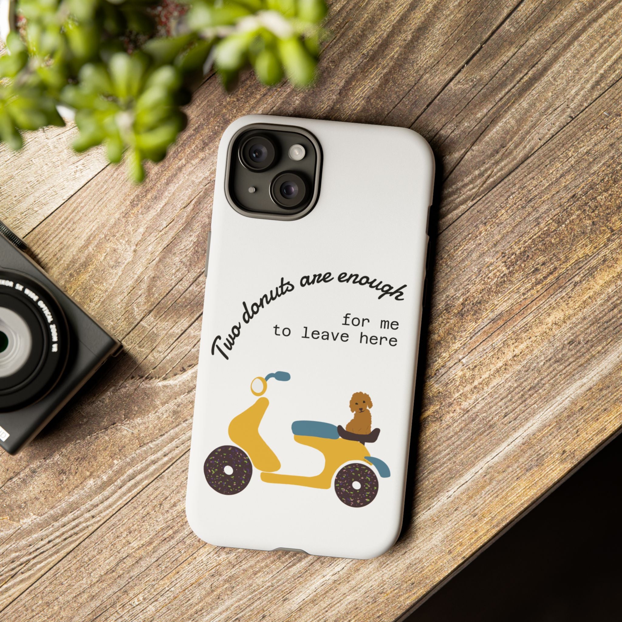 Phone Case - Donuts and Dog Tough Case