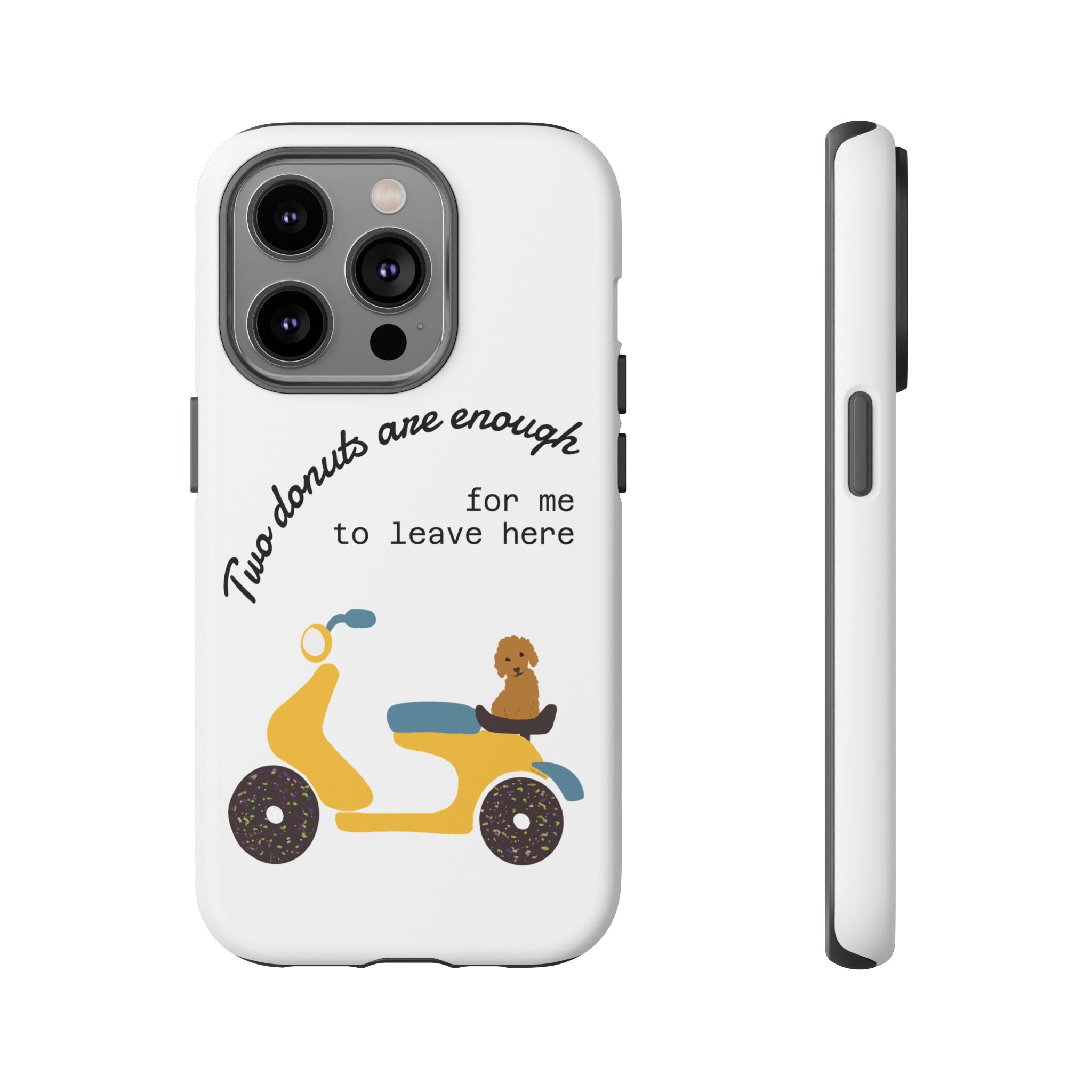 Phone Case - Donuts and Dog Tough Case