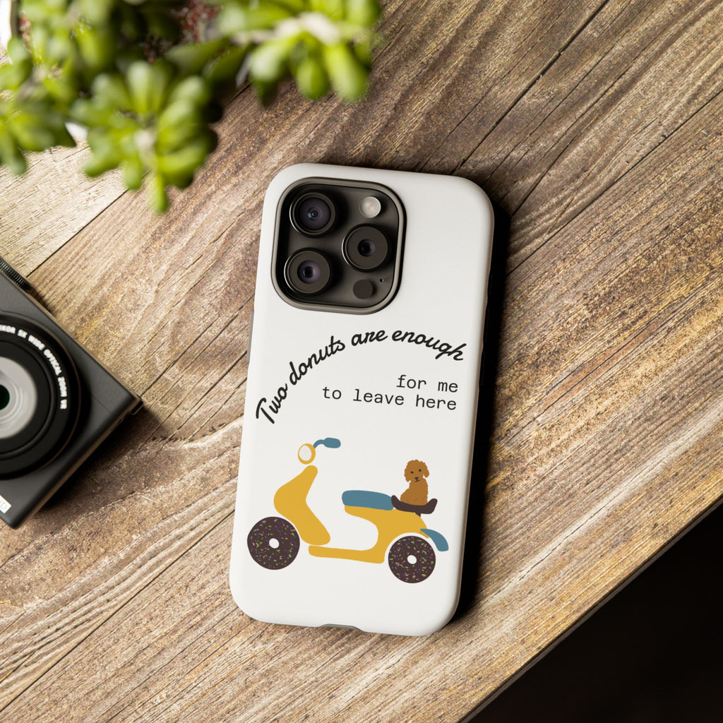 Phone Case - Donuts and Dog Tough Case