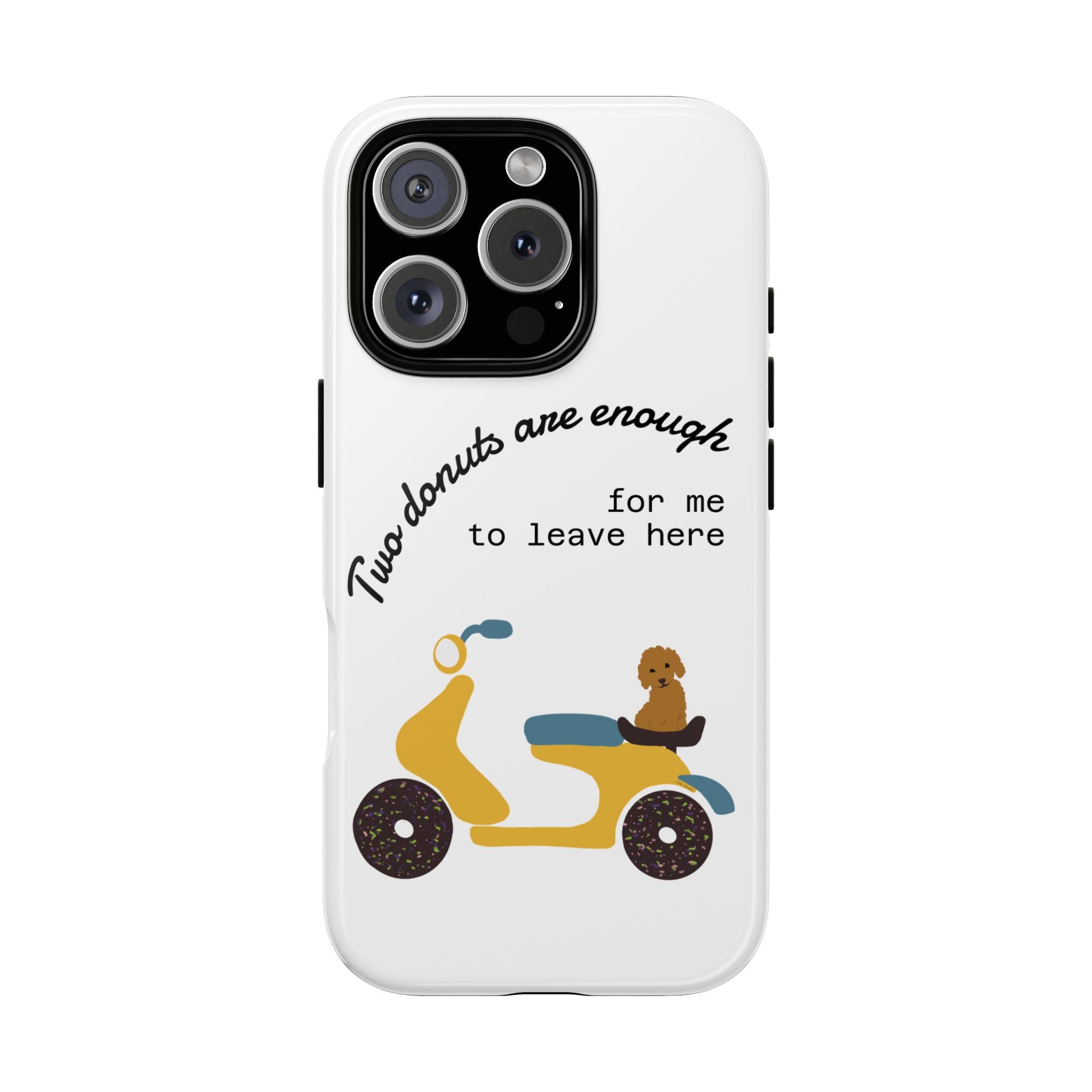 Phone Case - Donuts and Dog Tough Case