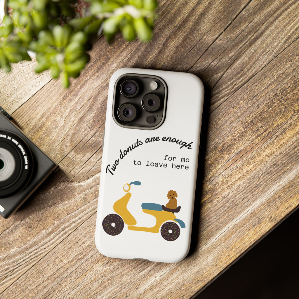 Phone Case - Donuts and Dog Tough Case